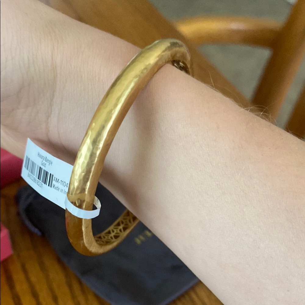 Julie Vos Gold-Tone Bangle with Pouch - Picture 3 of 5